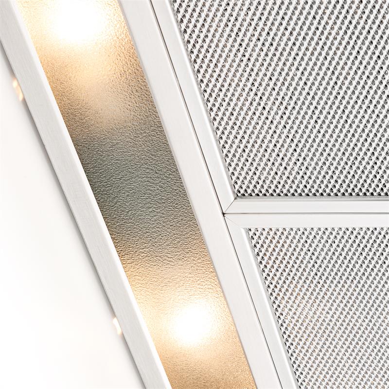 Klarstein TR60WS, digestor, 60 cm, nástenný, 337 m³/h, nehrdzavejúca oceľ – Obrázok 3