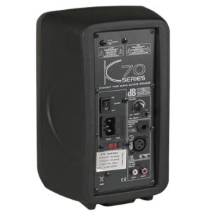 DbTechnologies Aktívny 5" PA reproduktor K70 50 W RMS/100 W špičkový