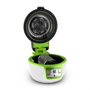 Klarstein VitAir Turbo, teplovzdušná fritéza, 1400 W, 10 l, zeleno-biela