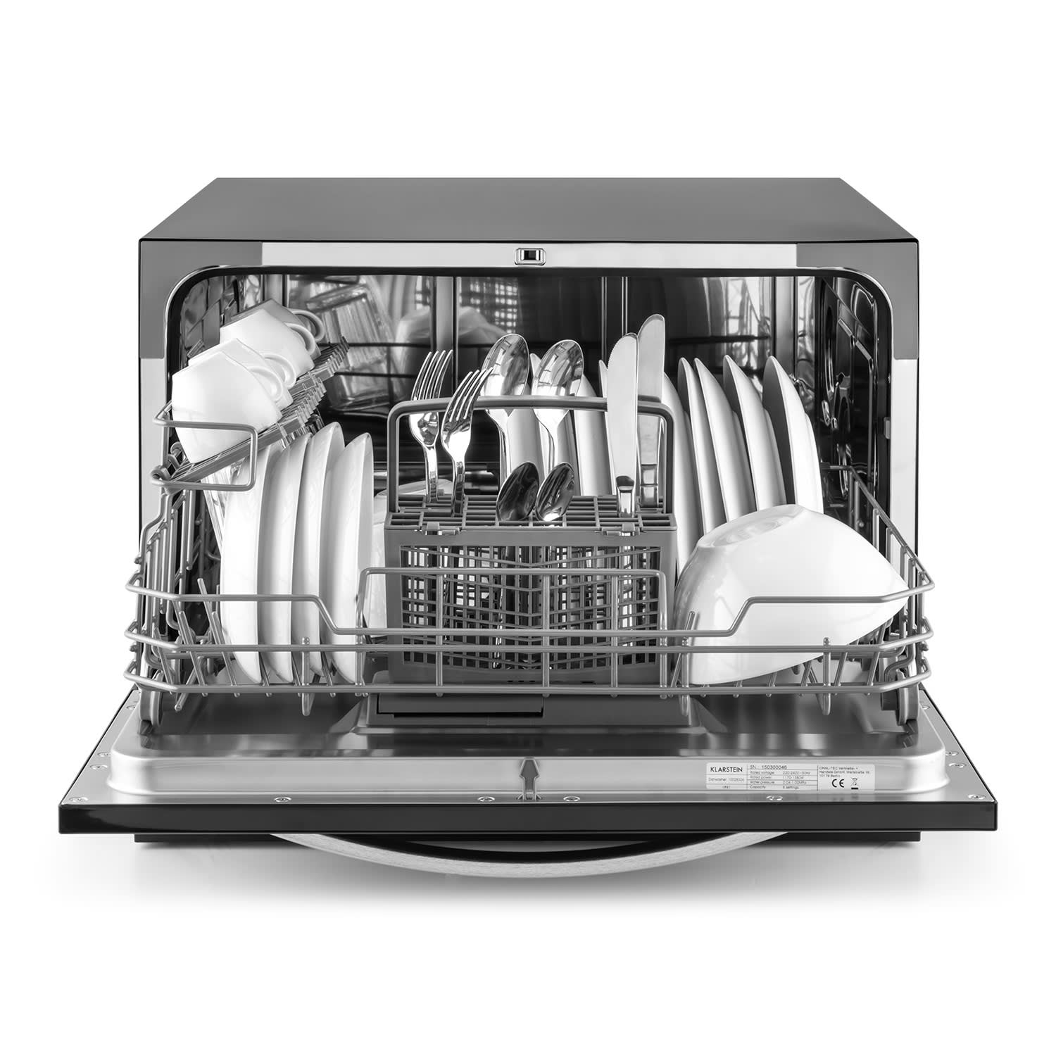 Klarstein Amazonia 6 Luminance, umývačka riadu, 1380 W, na 6 súprav riadu, energet. trieda F – Obrázok 4
