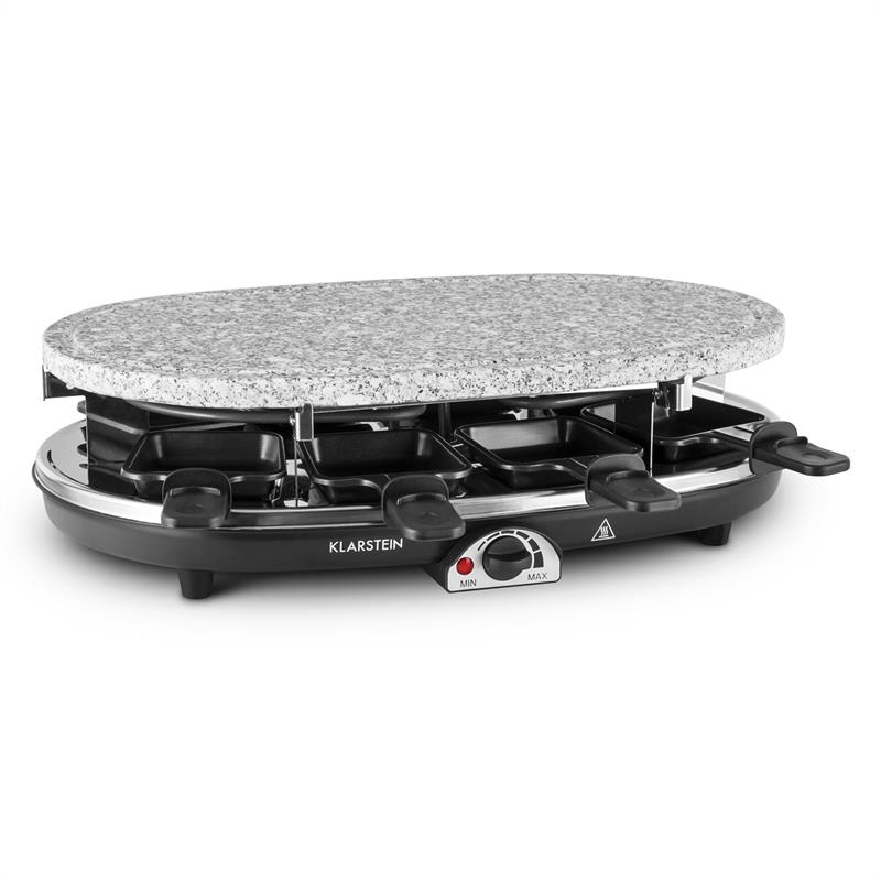 Klarstein Steaklette, raclette gril, 1500 W, granitová platňa, pre 8 osôb