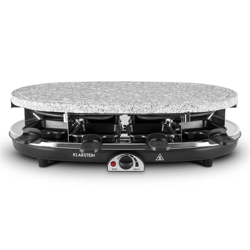 Klarstein Steaklette, raclette gril, 1500 W, granitová platňa, pre 8 osôb – Obrázok 3