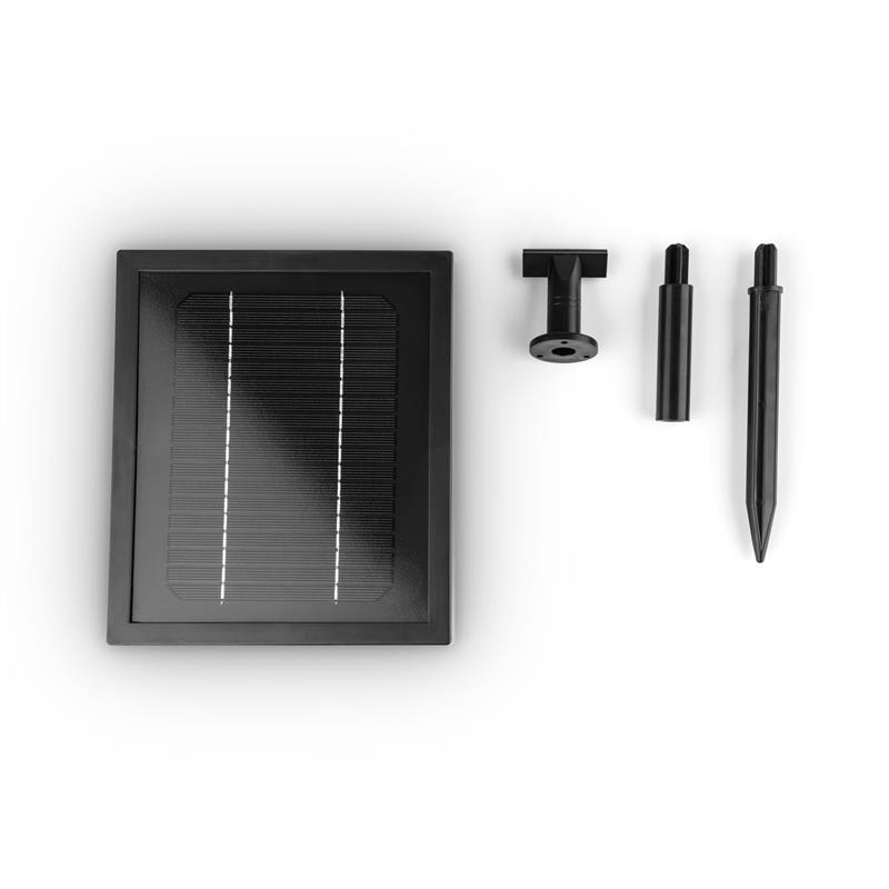 Blumfeldt Vogelsbrunn solárny fontánový set 60x90 cm 3W batéria betónový vzhľad