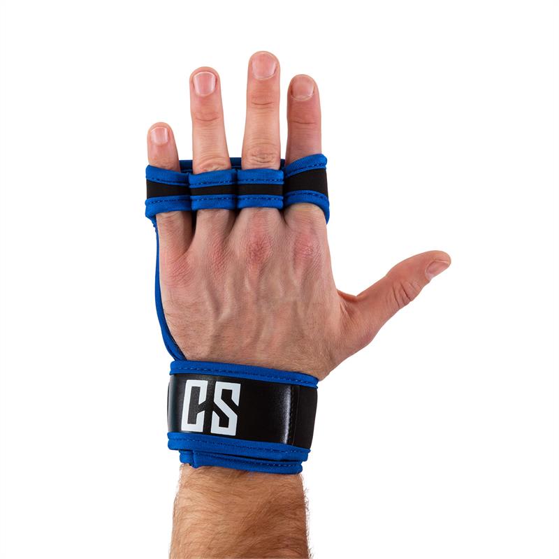 Capital Sports Palm PRO, modro-čierne, vzpieračské rukavice, veľkosť S – Obrázok 2