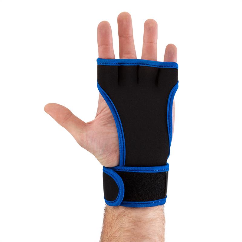 Capital Sports Palm PRO, modro-čierne, vzpieračské rukavice, veľkosť S – Obrázok 3