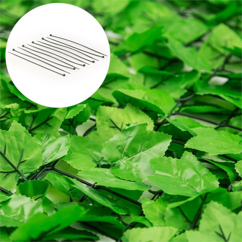 Blumfeldt Fency Bright Ivy, zástena, ochrana pred pozorovaním, ochrana pred vetrom, 300 x 100 cm, brečtan, svetlozelená – Obrázok 2