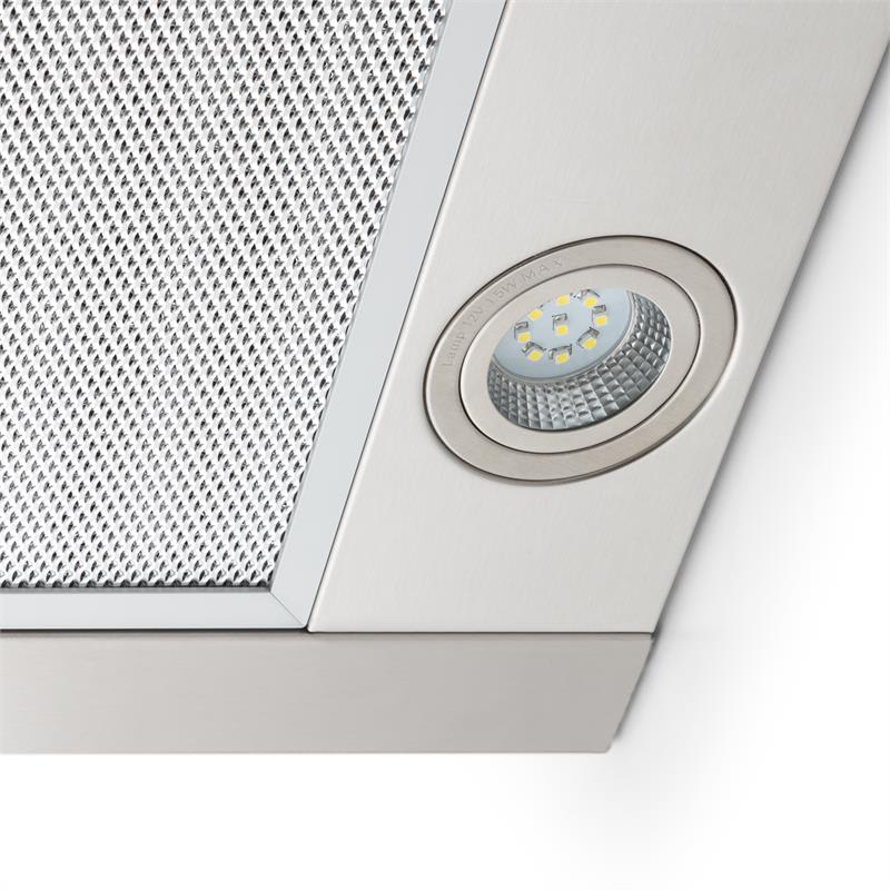 Klarstein Zelda, digestor, 60 cm, nástenný, 601 m³/h, LED, dotykové ovládanie, časovač, nehrdzavejúca oceľ – Obrázok 4