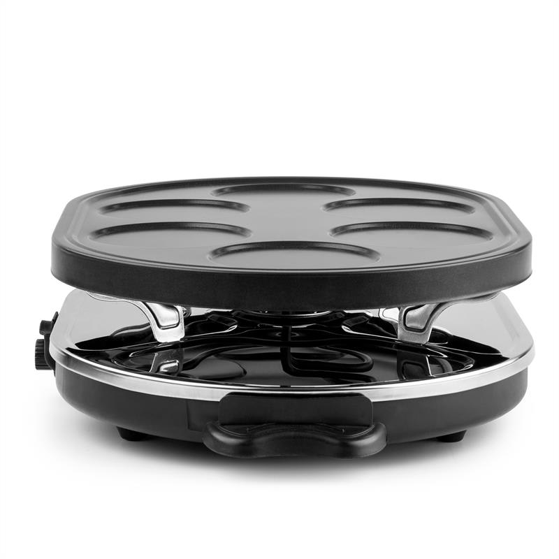 OneConcept Woklette, raclette gril, 1200 W, wok, pre 6 osôb, nepriľnavý povrch – Obrázok 2