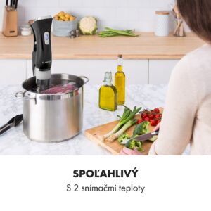 Klarstein Quickstick, Sous Vide varič, 20 l, termostat, cirkulačné čerpadlo, nehrdzavejúca oceľ