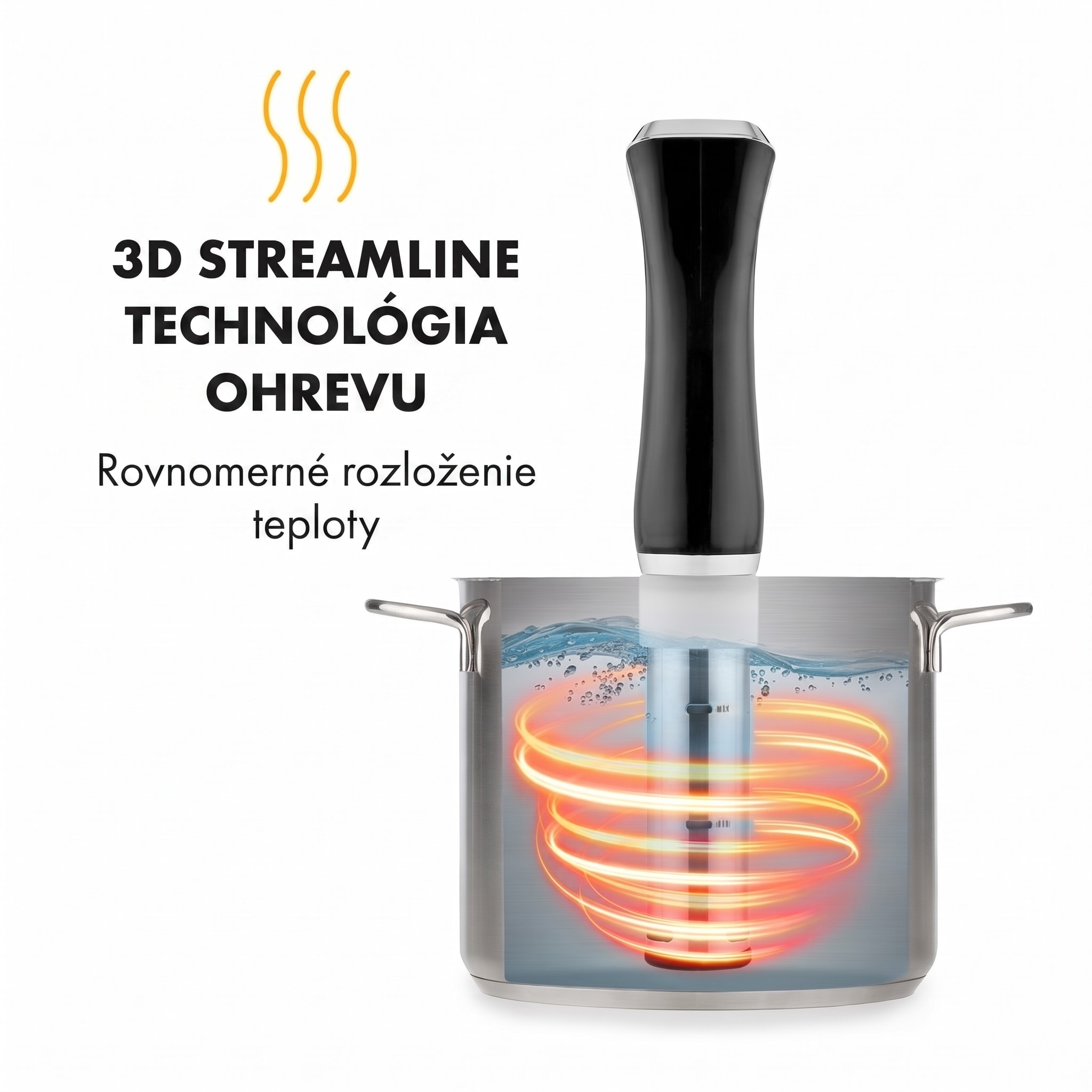 Klarstein Quickstick, Sous Vide varič, 20 l, termostat, cirkulačné čerpadlo, nehrdzavejúca oceľ – Obrázok 4