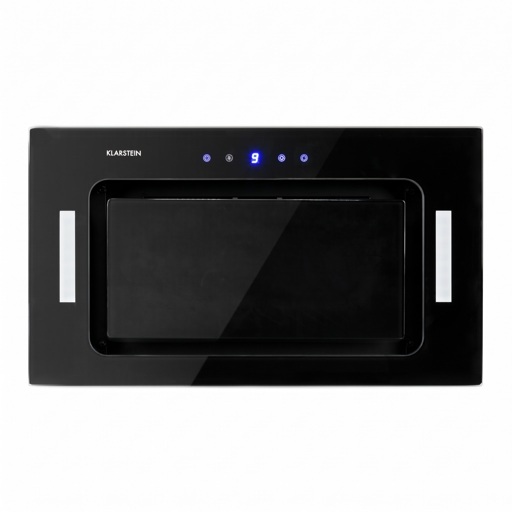 Klarstein Hektor, digestor, 52 cm, vstavaný, 467 m³/h, LED, dotykové ovládanie, sklo, čierny – Obrázok 3