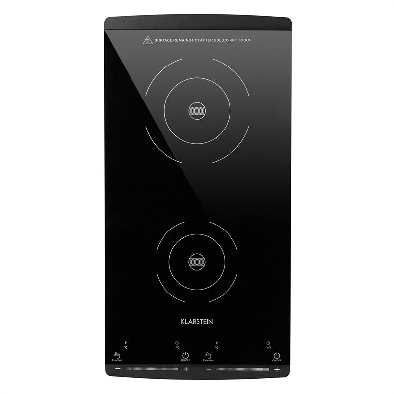 Klarstein VariCook Slim indukčný varič, 2900 W, 60-240 °C, 2 platne, čierna – Obrázok 3