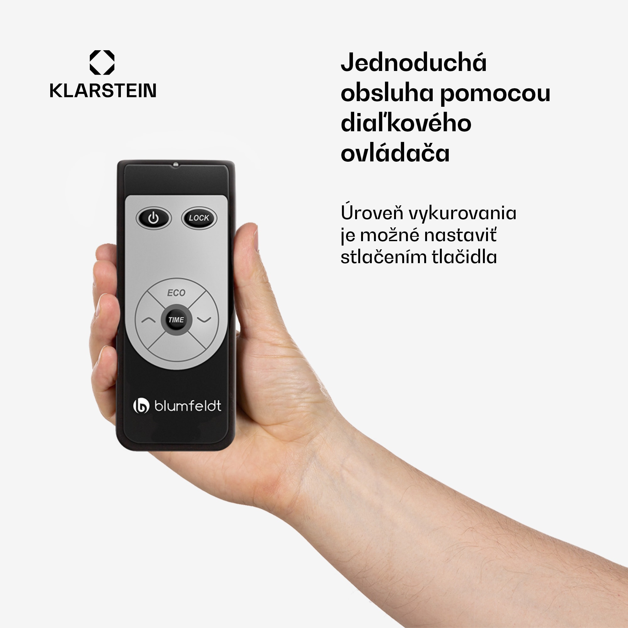 Blumfeldt CosmicBeam Ultra, infračervený ohrievač, 2200 W, diaľkový ovládač, čierny – Obrázok 3