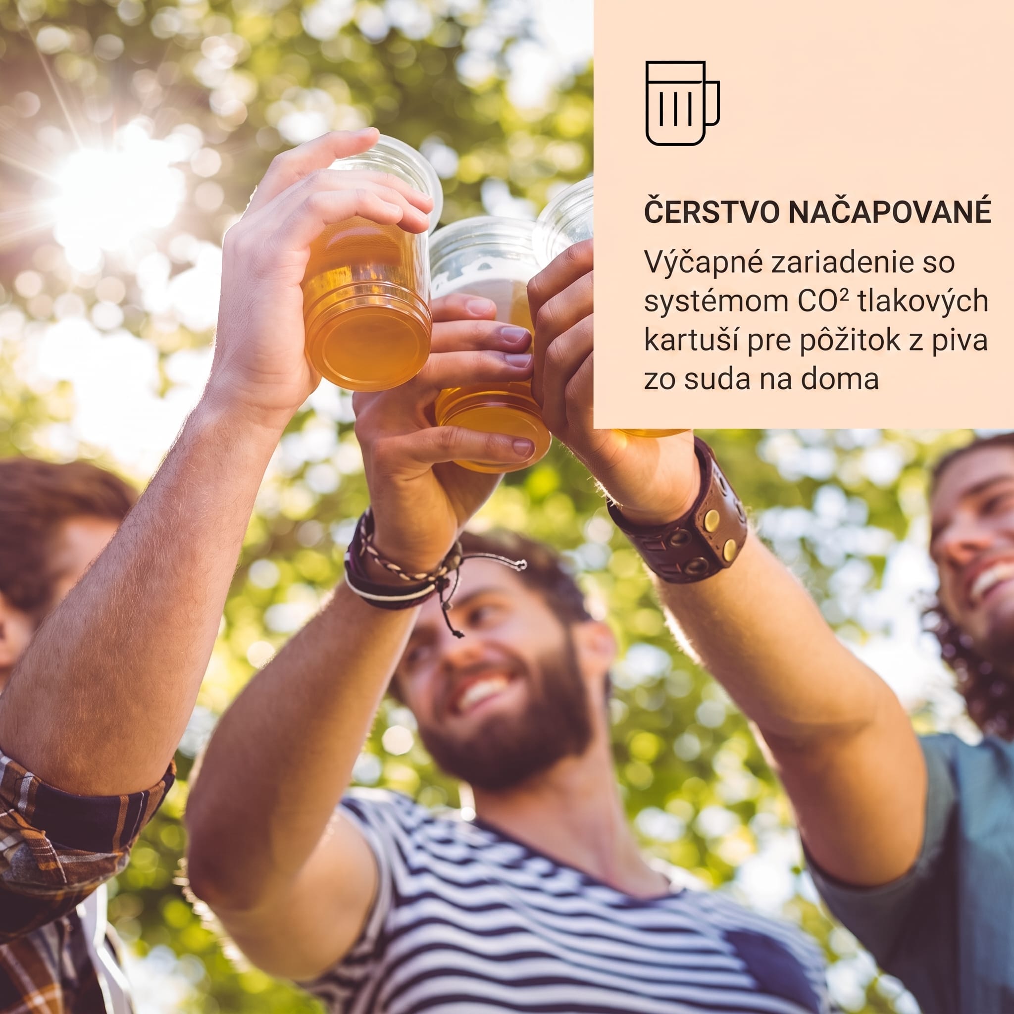 Klarstein Skal, výčapné zariadenie, chladenie piva, 5 l súdok, CO2, nehrdzavejúca oceľ, čierne