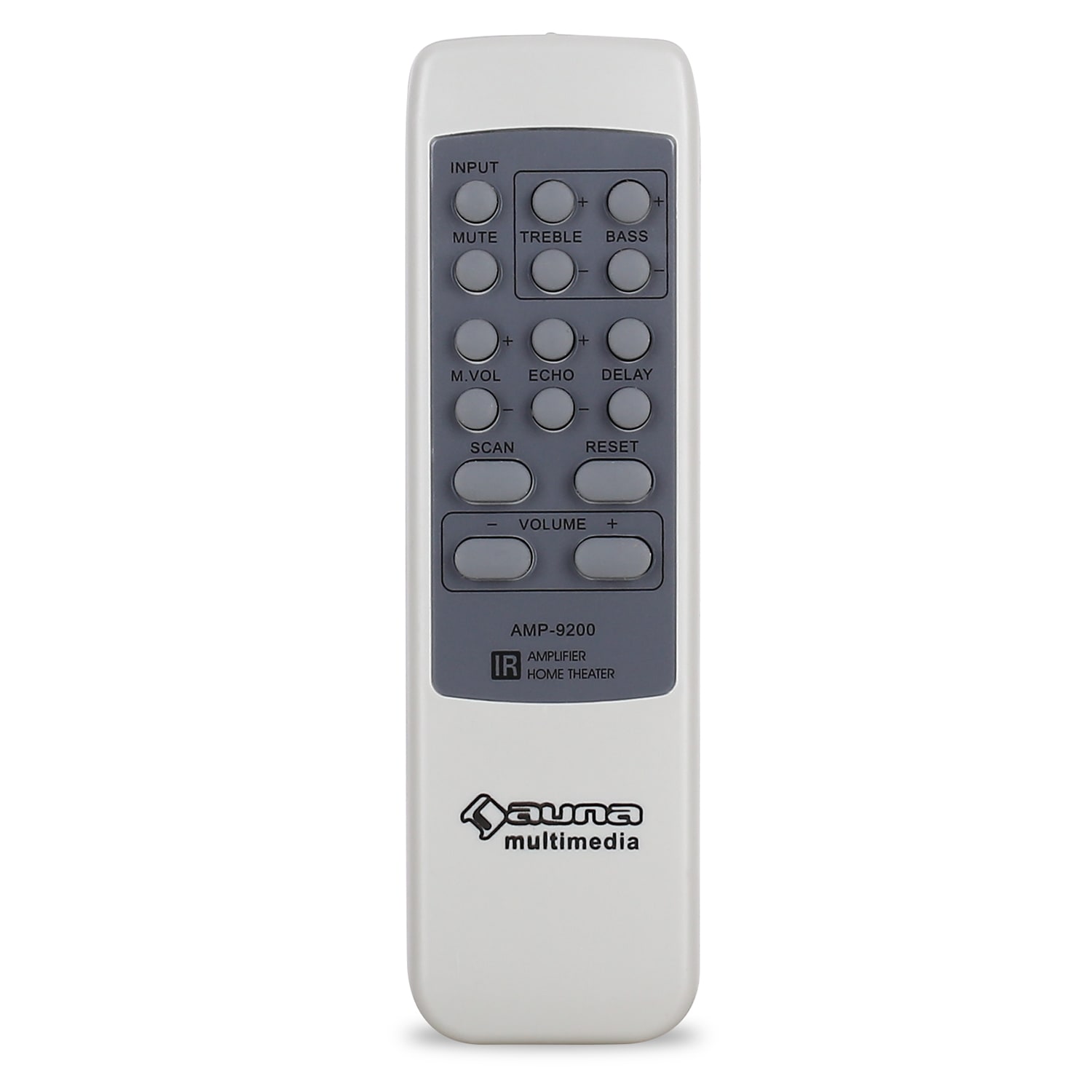 Priestorový zosilňovač Auna AMP-9200, biely dizajn, 600 W – Obrázok 4