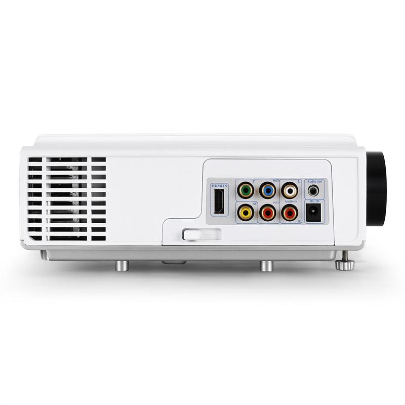 Auna EH3WS, biely, kompaktný LED-projektor ,HDMI – Obrázok 2