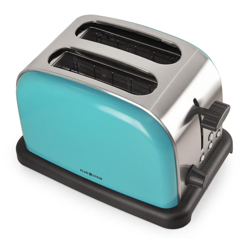 Klarstein TK-BT-318-V, Hriankovač, 1000 W, tyrkysový – Obrázok 4
