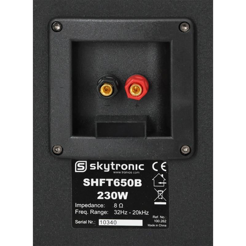 Skytronic SHFT650B pár HiFi stojanových reproduktorov 3-pásmové 960W max. – Obrázok 2