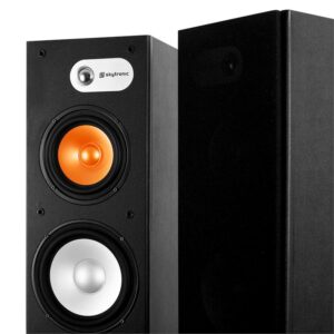 Skytronic SHFT655B pár HiFi stojanových reproduktorov 3-pásmových 500W max.