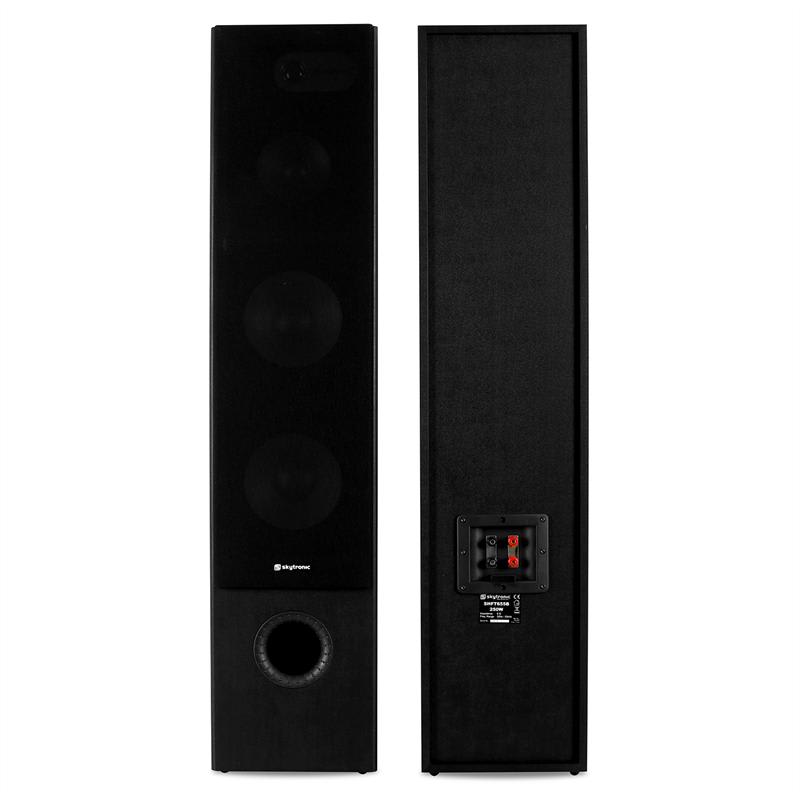 Skytronic SHFT655B pár HiFi stojanových reproduktorov 3-pásmových 500W max. – Obrázok 3