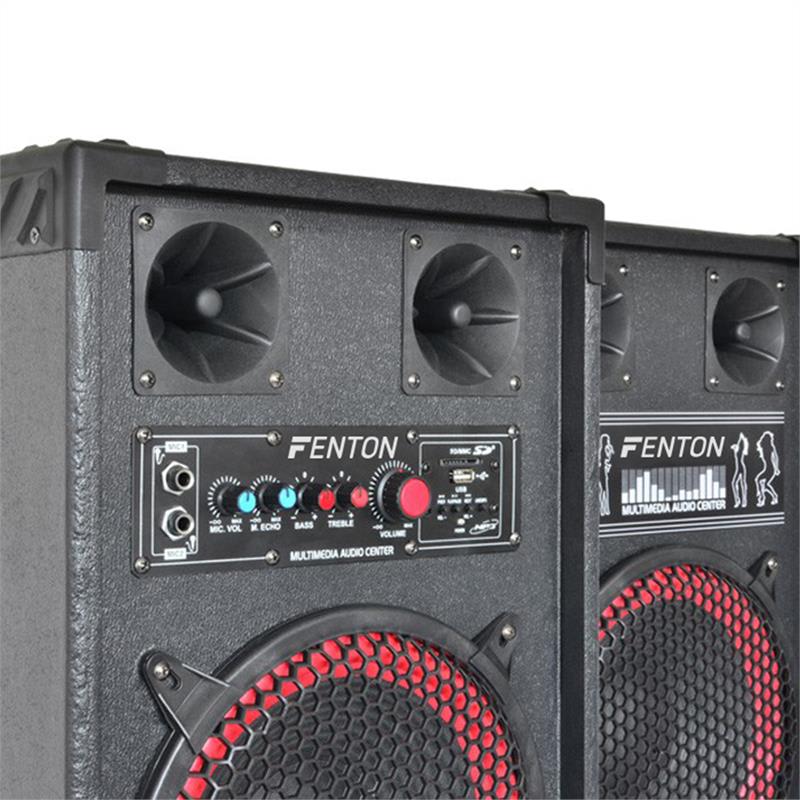 Fenton Set reproduktorov / Skytec SPB-10, aktívny/pasívny, 10", 600 W – Obrázok 4