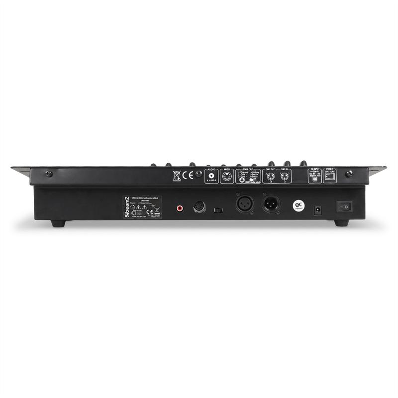 Beamz DMX 240 Controller, 240 kanálov, MIDI