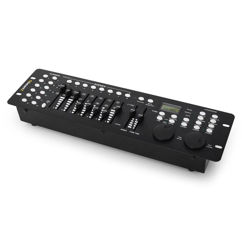 Beamz DMX 240 Controller, 240 kanálov, MIDI – Obrázok 2