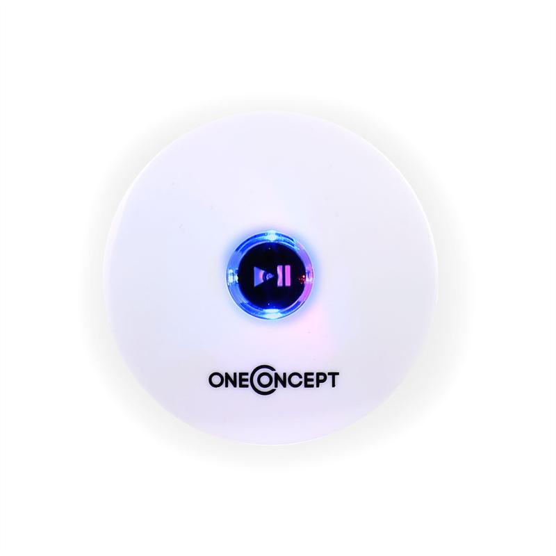 OneConcept SmartTooth2, bluetooth prijímač, biely, aku, 15m – Obrázok 2