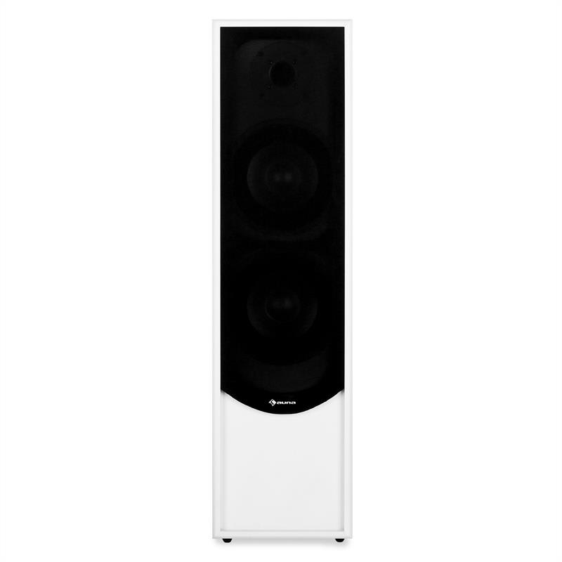 Auna Linie-300-WN, 80 W RMS, vežový reproduktor, biely – Obrázok 4
