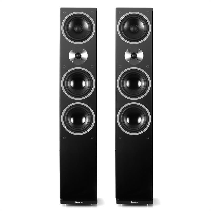 Auna Linie 600BK, 140 RMS, dvojica pasívnych stojacich repr