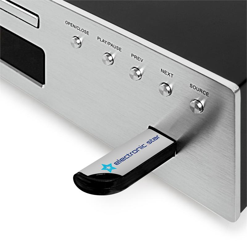 Auna AV2-CD509, MP3 CD prehrávač, USB, MP3 – Obrázok 3