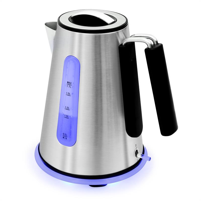 Klarstein Aquavera, rýchlovarná kanvica, 1,7 l, nehrdzavejúca ušľachtilá oceľ, 2200 W – Obrázok 4