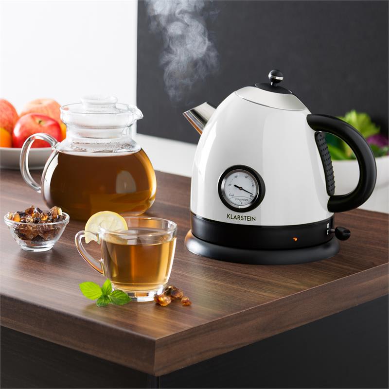 Klarstein TK7-Aquavita-White, biela, 1,5 l 2200 W – Obrázok 3