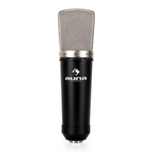 Auna CM003 kondenzátorový mikrofón, XLR, pavúk