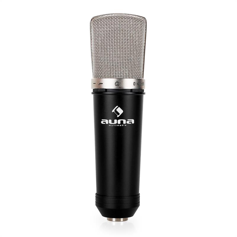 Auna CM003 kondenzátorový mikrofón, XLR, pavúk