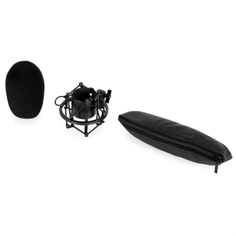 Auna CM003 kondenzátorový mikrofón, XLR, pavúk – Obrázok 3