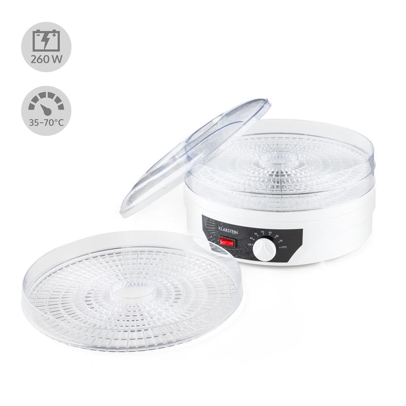 Klarstein TK19-SUNFRUIT-W, biela farba, sušička, 260 W – Obrázok 4