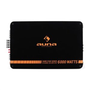 Auna Dark Star 6000, 600 W RMS, 6-kanálový koncový zosilňovač