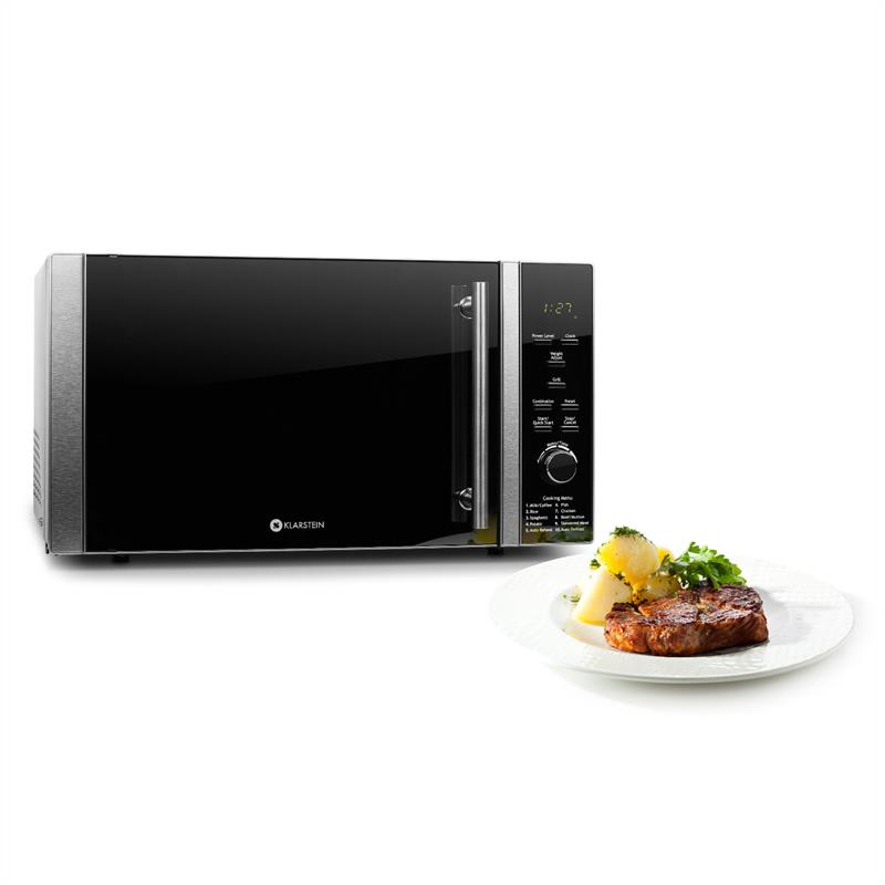 Klarstein Luminance Prime mikrovlnná rúra s grilom, 900W, 28 – Obrázok 3