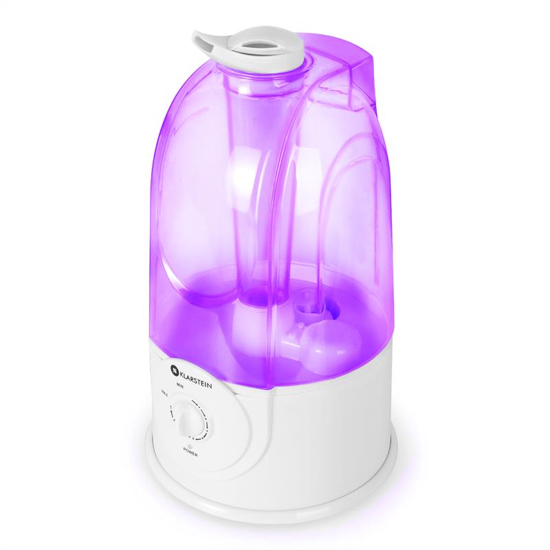 Klarstein Pure Air, 30 W, zvlhčovač vzduchu, fialový – Obrázok 4