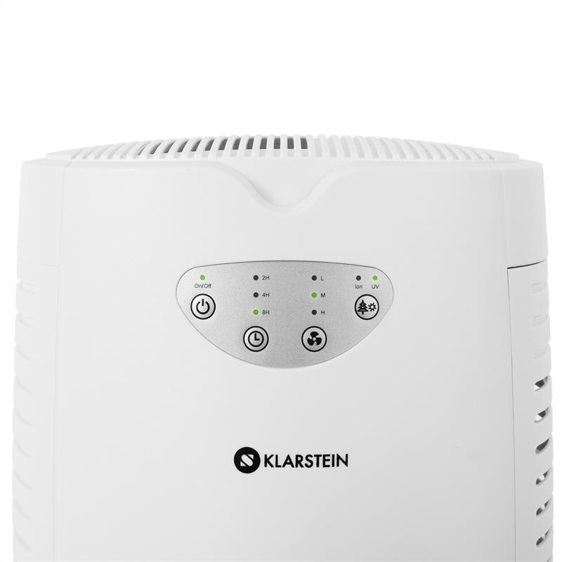 Klarstein Vita Pure, 35 W, čistička vzduchu, biela – Obrázok 3