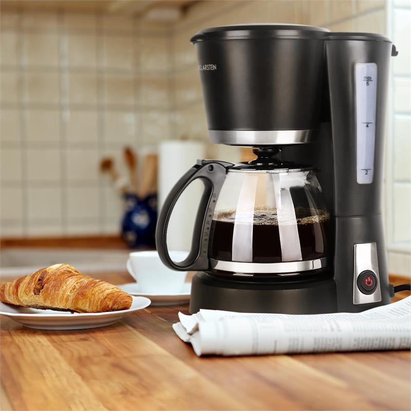 Klarstein Minibarista, 550 W, 0,6 l, kávovar, čierny