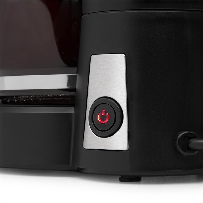 Klarstein Minibarista, 550 W, 0,6 l, kávovar, čierny – Obrázok 3