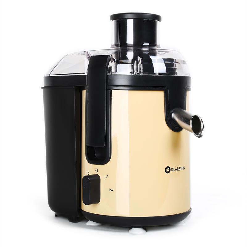 Klarstein OJ2-FRUIT-TORNADO-CR, 400 W, krémový, oceľ