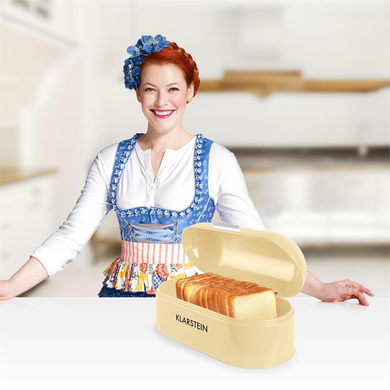 Klarstein Focaccia Morena, chlebník, 11,5 l, krémový – Obrázok 2