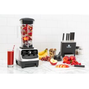 Klarstein Herakles 3G Powermixer, 1500 W, 2 litre, green smoothie, bez BPA, stolný mixér, biely