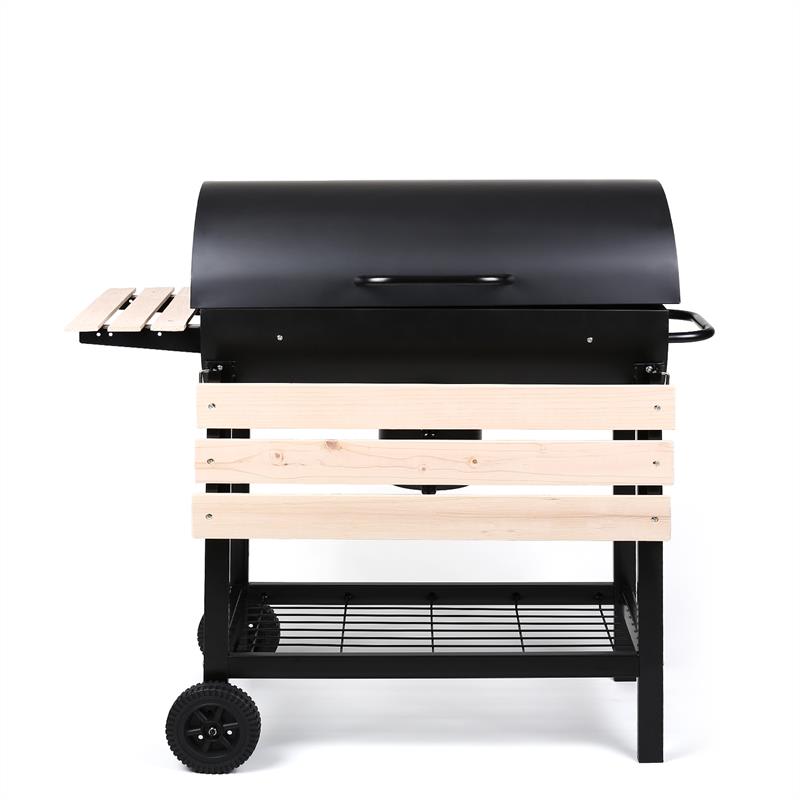OneConcept Beef Butler, gril na drevené uhlie, udiareň – Obrázok 2