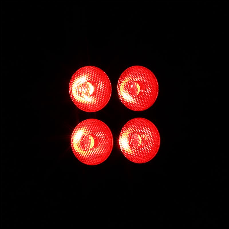 Beamz LED PAR svetelný efekt, 4 x 8 W RGB LED, DMX