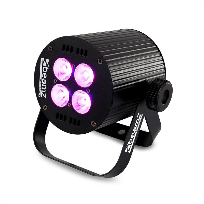 Beamz LED PAR svetelný efekt, 4 x 8 W RGB LED, DMX – Obrázok 4