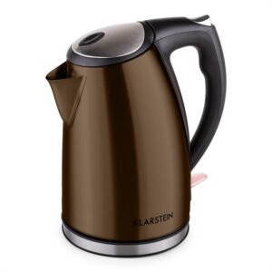 Klarstein Karstein Ariela, 2200 W, 1,7 l, rýchlovarná kanvica, čokoládovohnedá
